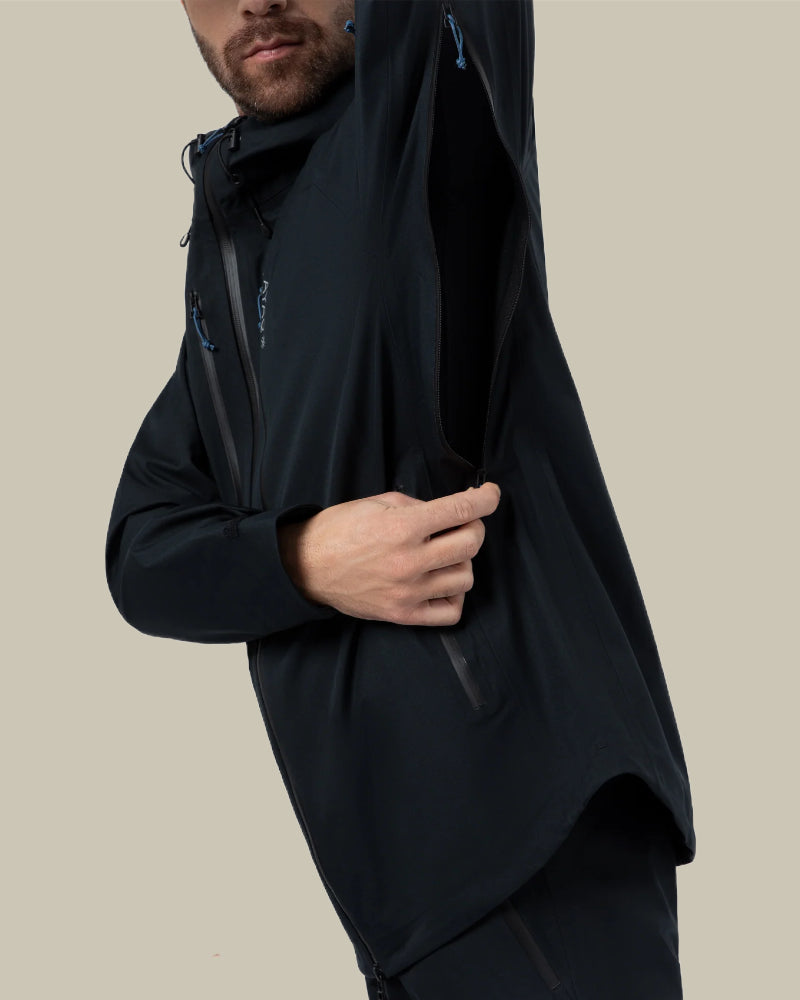 LONAK-XT Technical Outer Shell Jacket Black