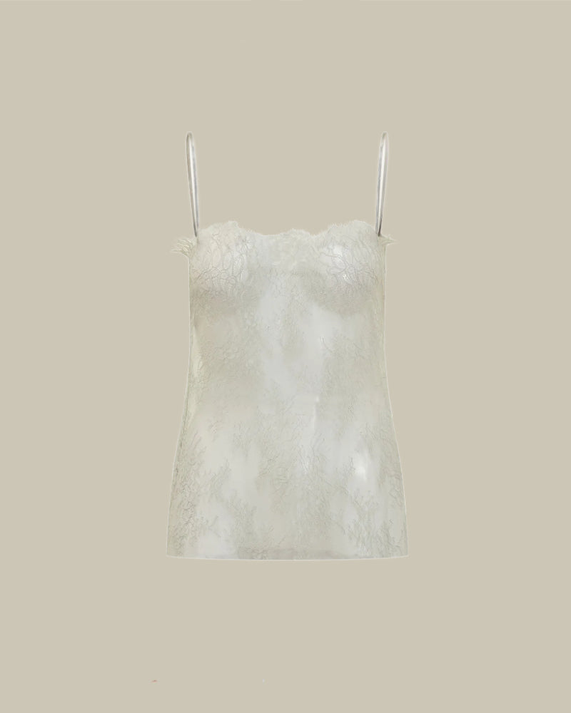 Sleeveless Lace Top
