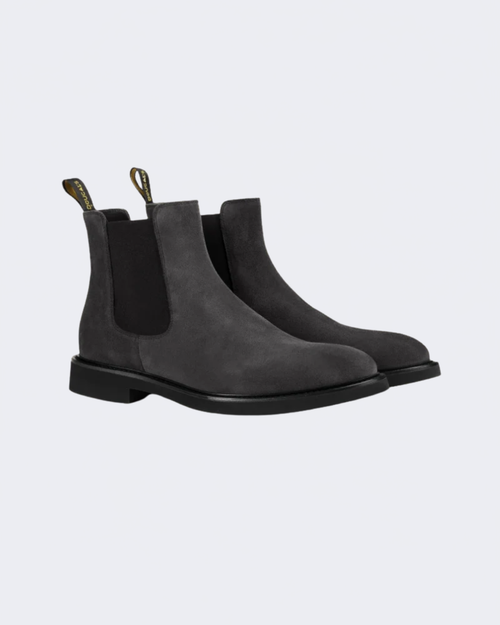 Anthracite Grey Suede Chelsea Boot