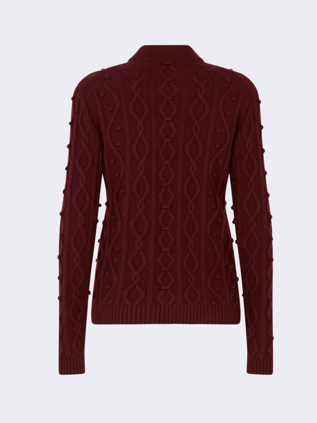 Audley Red Cashmere 7GG Cardigan