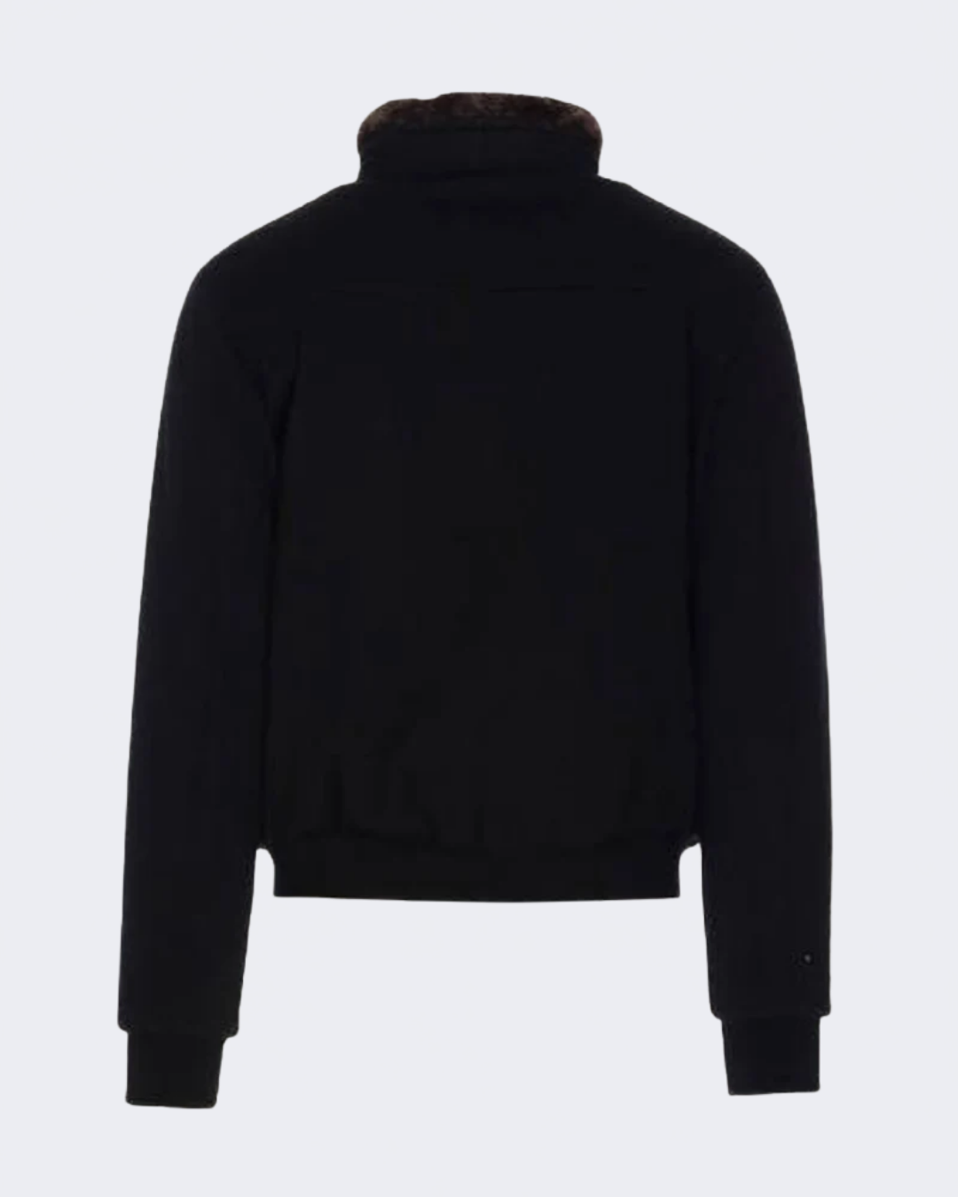 BELLATI Black Wool Shearling Blouson