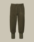 Lovat Green Moleskin Breeks With Storm Cuff