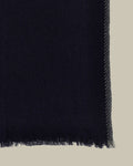 Navy/Grey Cashmere Scarf