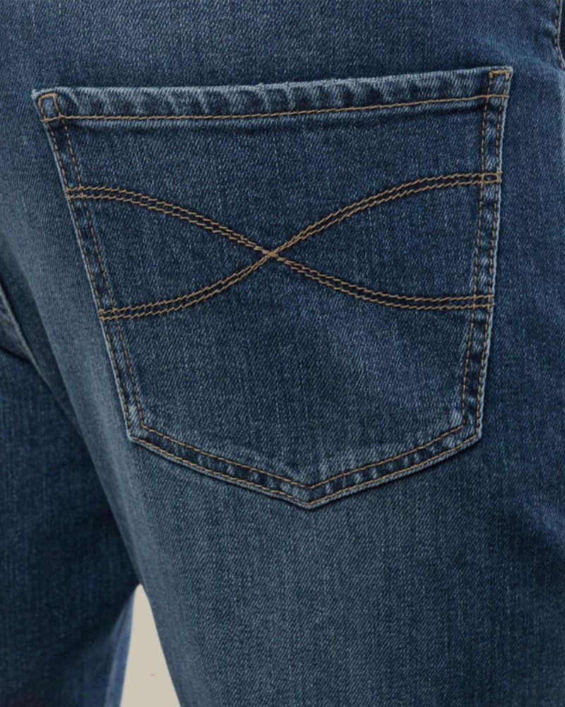 Slim Fit Five Pocket Blue Jeans