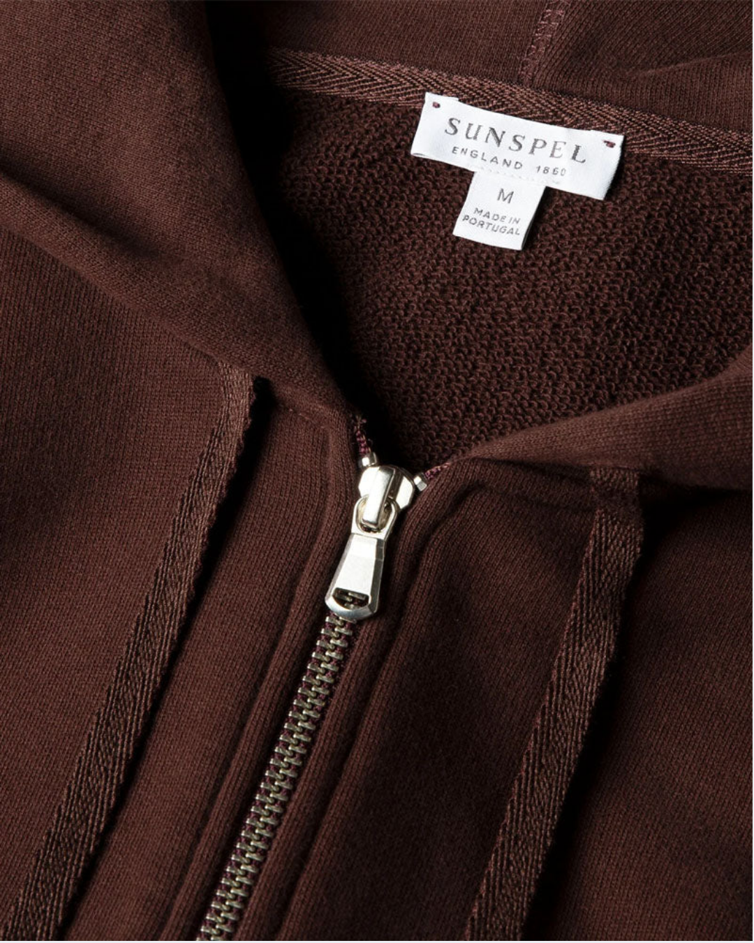 Bakelite Loopback Zip Hoodie