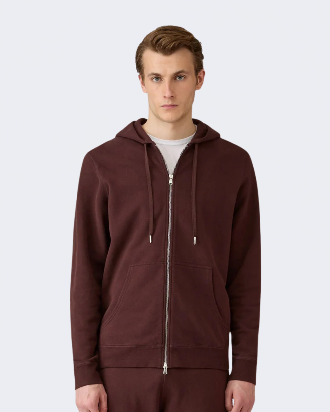 Bakelite Loopback Zip Hoodie