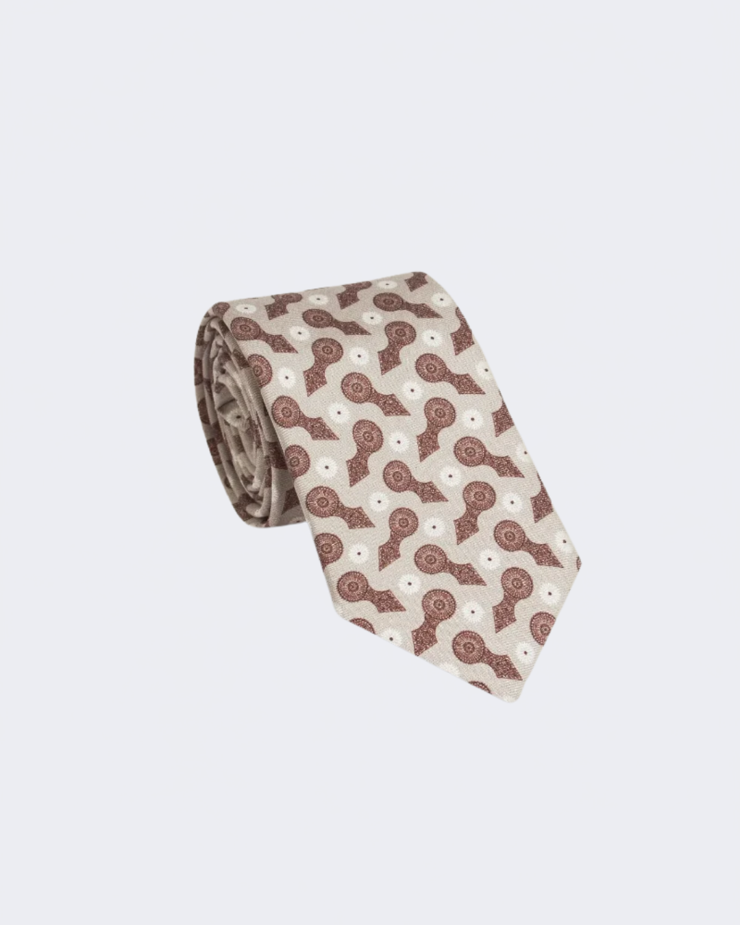 Barrel Blossom Tie Taupe