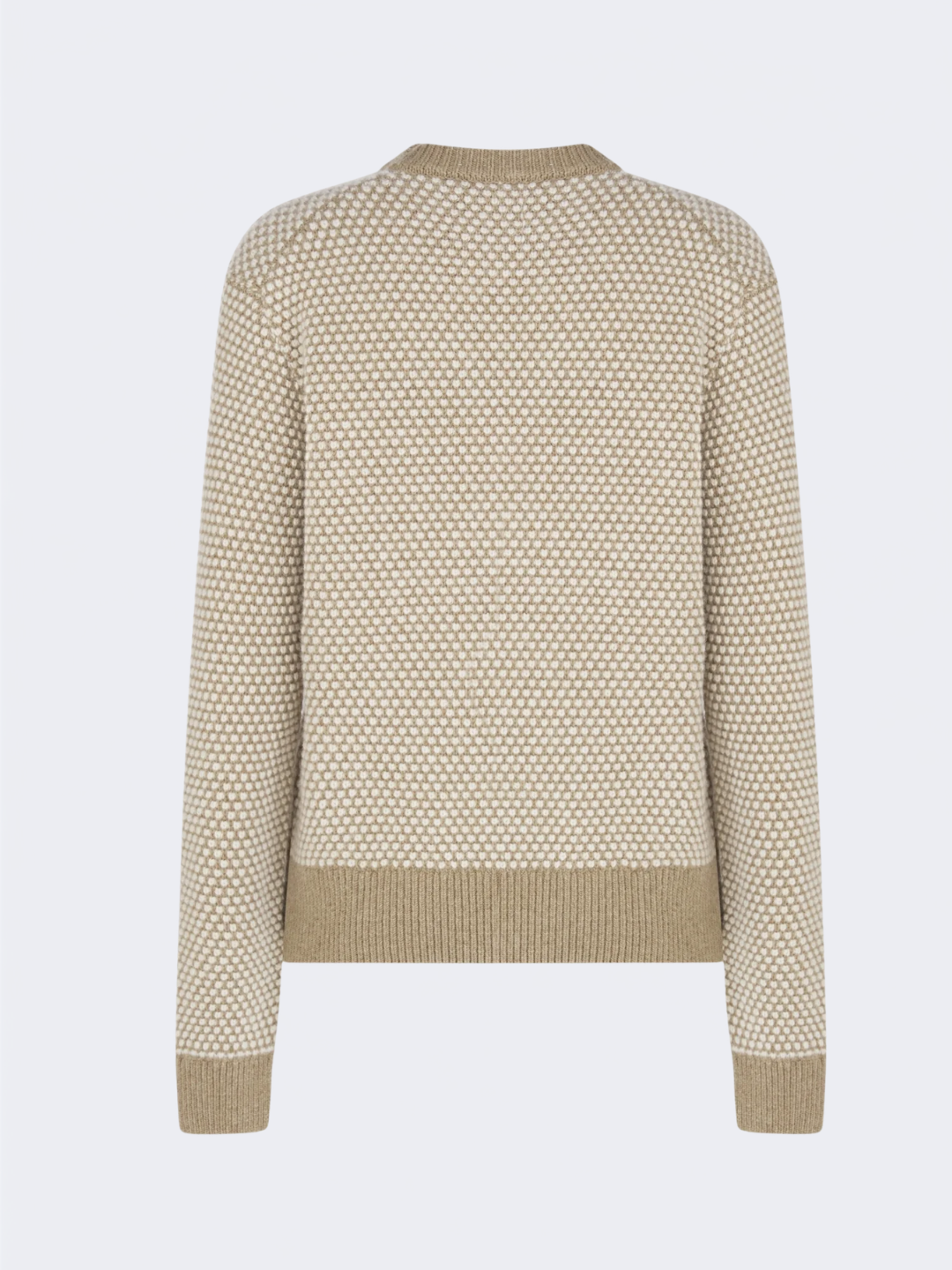 Camel Bi Colour Wool Sweater