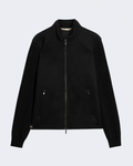 Black Brenta Hybrid Jacket
