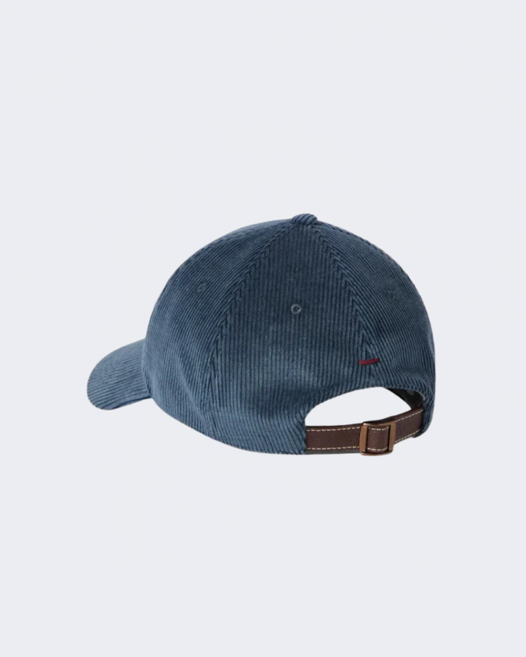 Blue Cotton & Cashmere Corduroy Baseball Cap