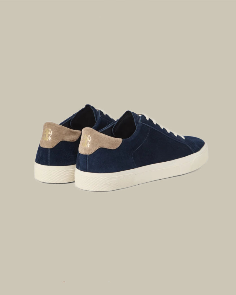 Marine Blue Suede Sneaker