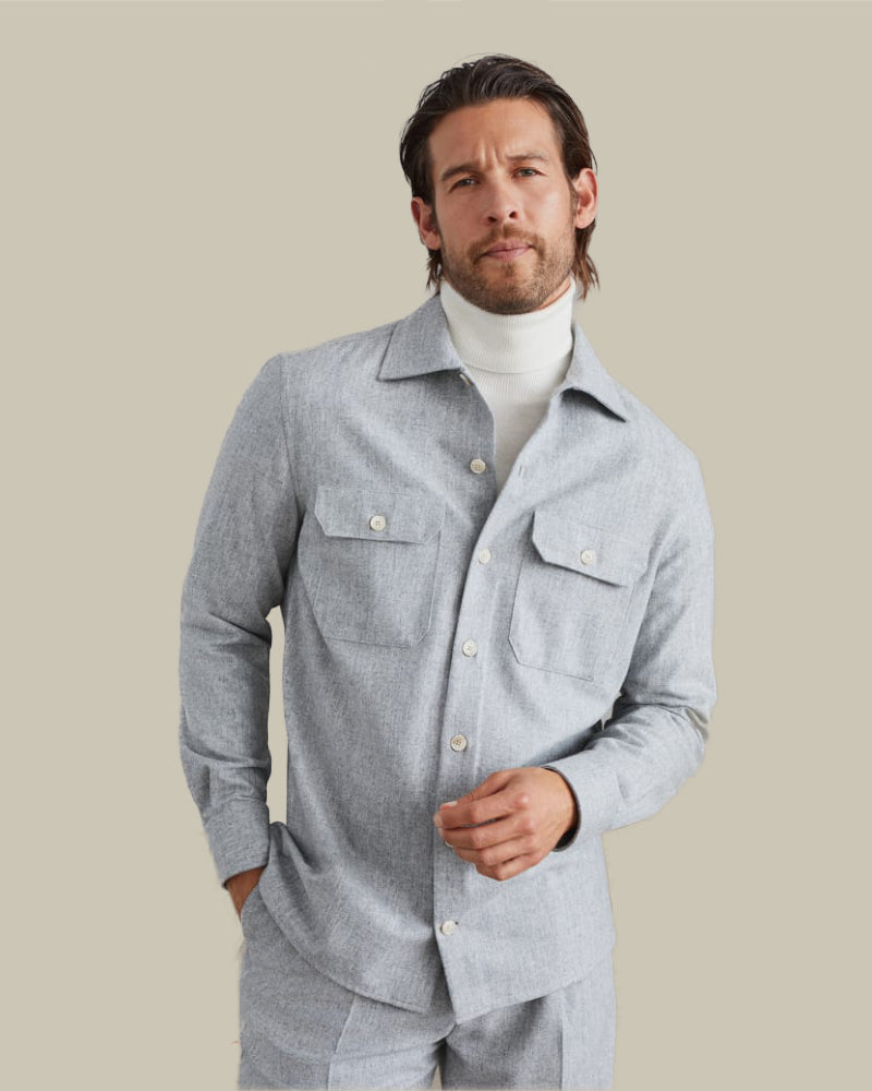 Grey Flannel Overshirt