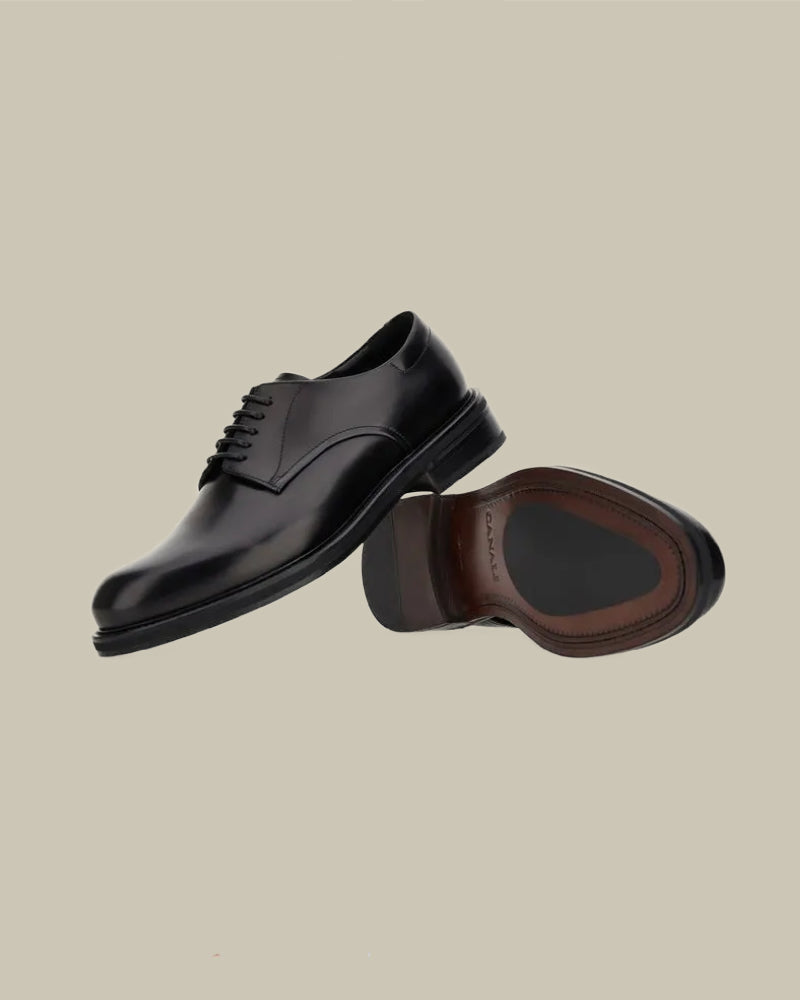 Black Derby Shoe