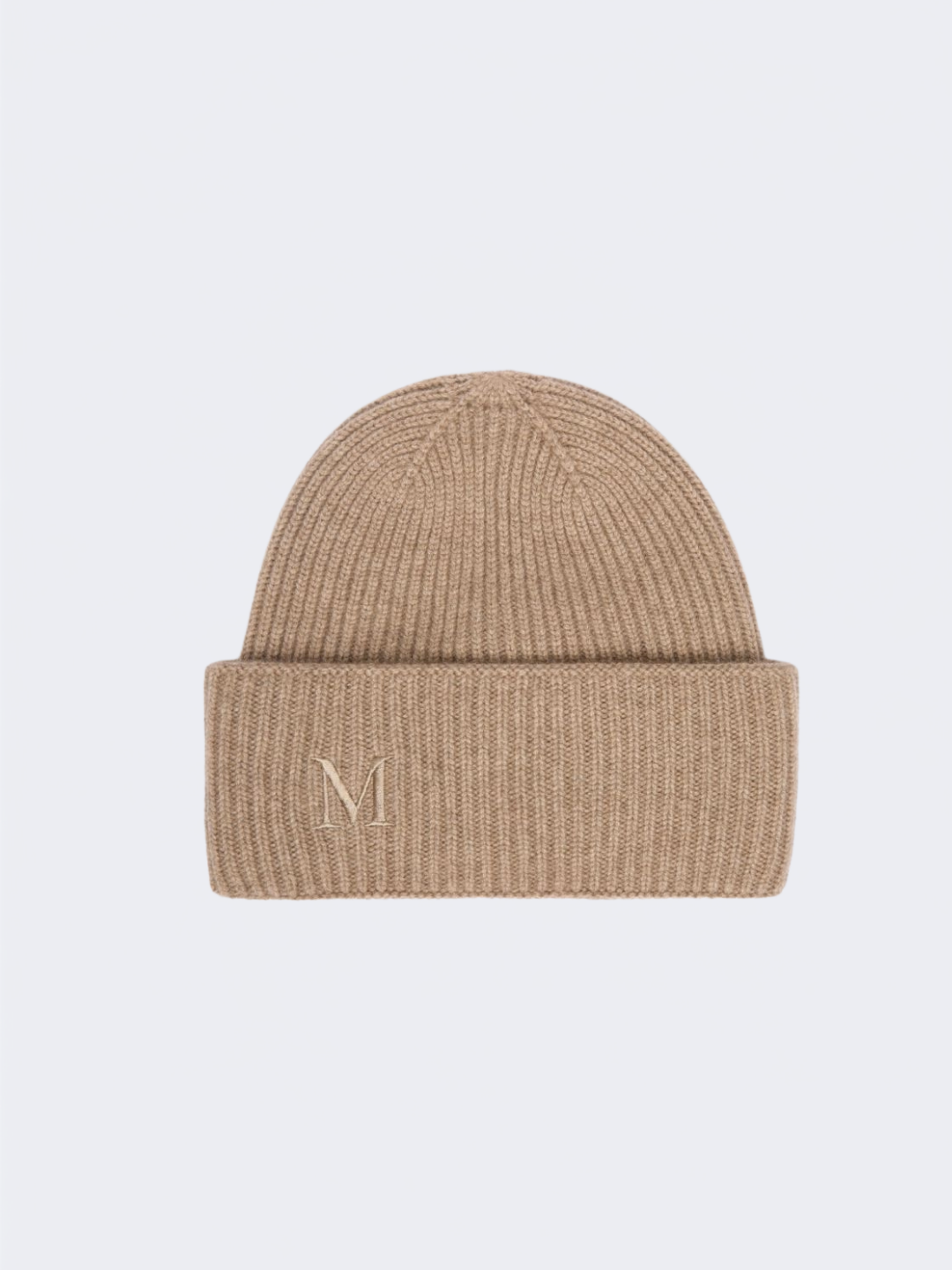 Cashmere Monogram Beanie
