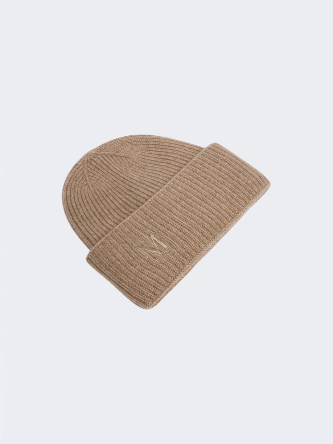 Cashmere Monogram Beanie