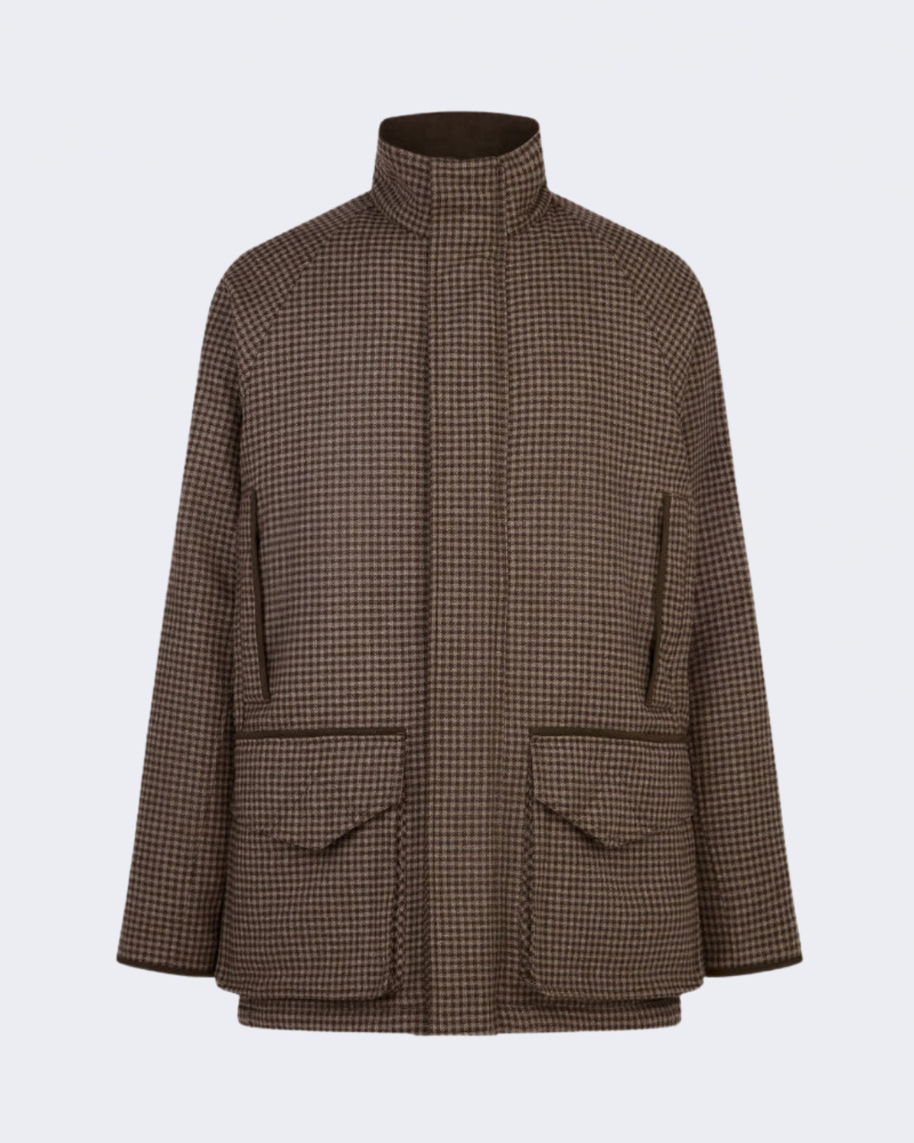 Cashmere Tweed Raglan Field Coat in Torridon Check