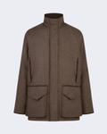 Cashmere Tweed Raglan Field Coat in Torridon Check
