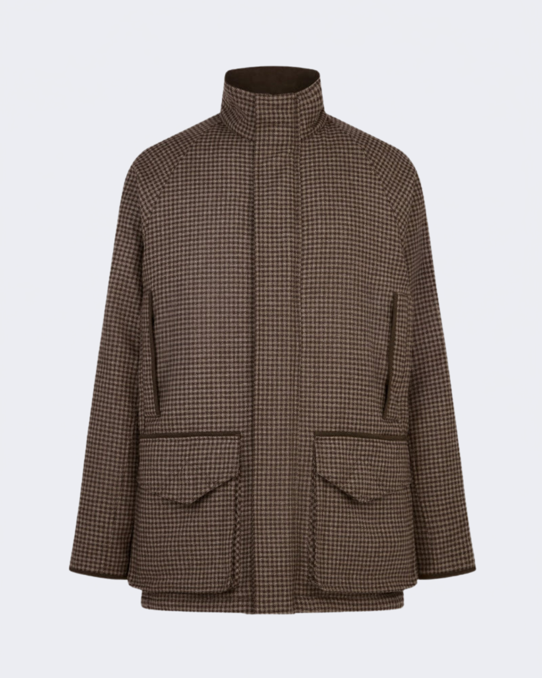 Cashmere Tweed Raglan Field Coat in Torridon Check