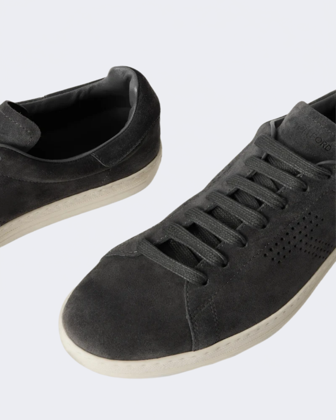 Charcoal Grey Suede Warwick Sneaker