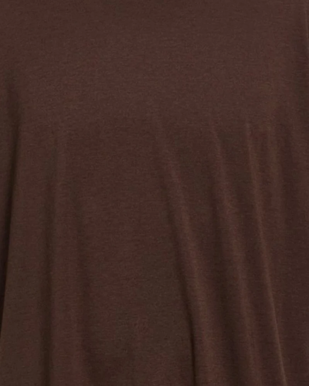 Chocolate Cotton Lyocell T Shirt
