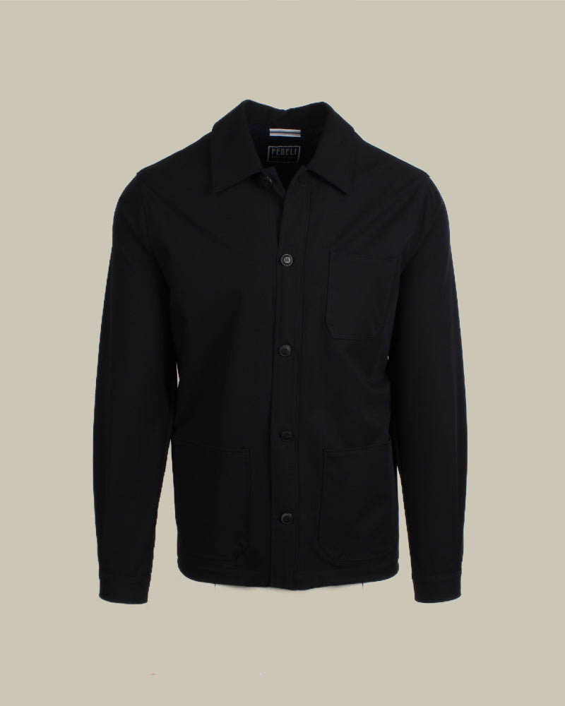 Bristol Nylon Flex Technical Overshirt