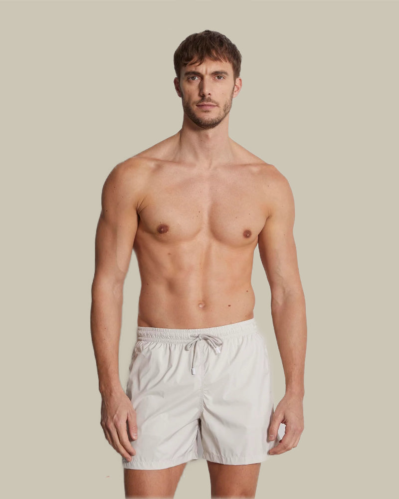 Madeira Plain Grey Swim Shorts