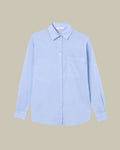 Palmaria Light Blue Cotton Voile Dusty Shirt