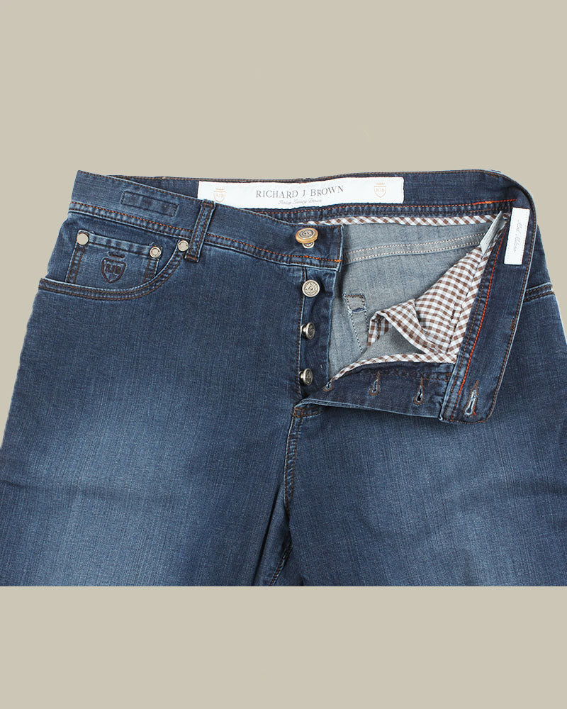 MILANO Mid Wash Blue Icon Jean