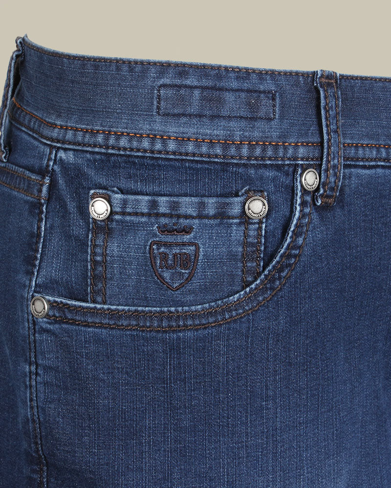 MILANO Mid Wash Blue Icon Jean