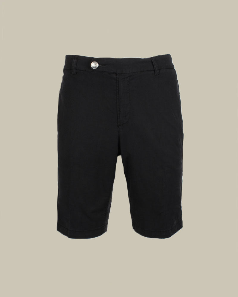 SPARGI Black Cotton & Lyocell Shorts