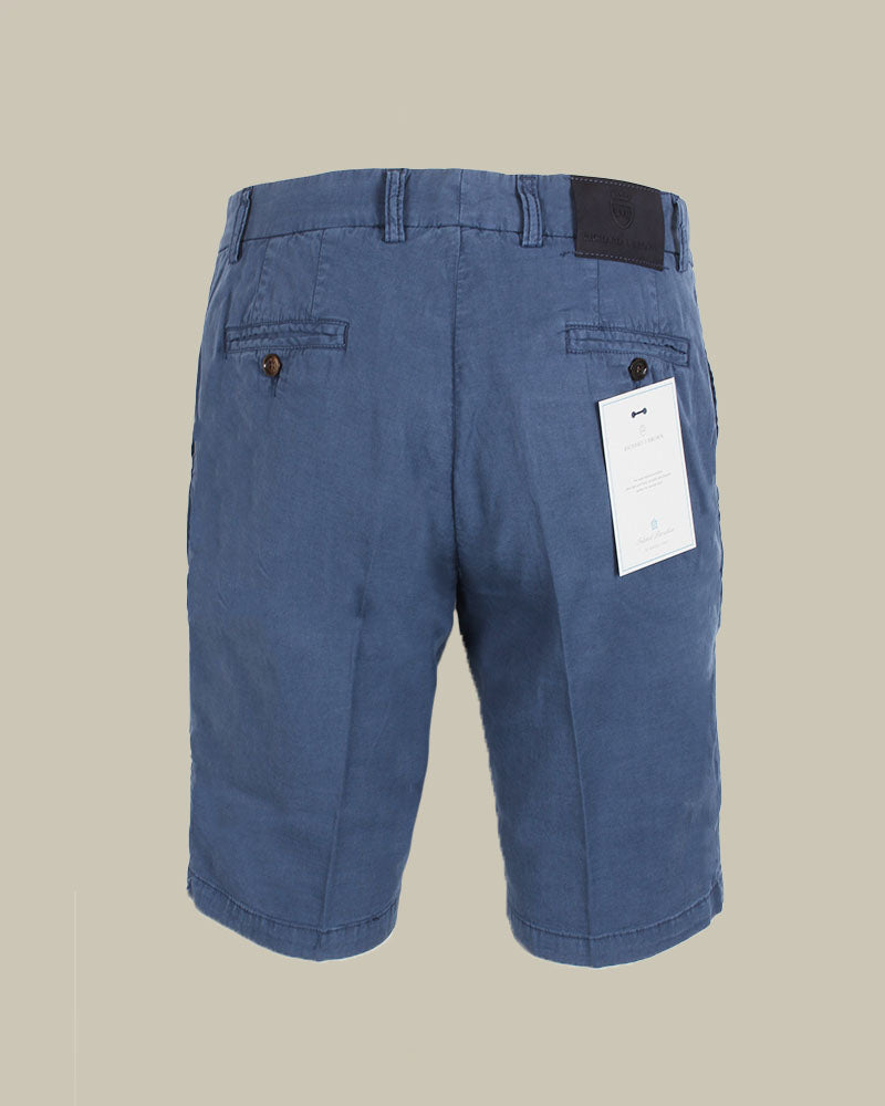 SPARGI Ocean Blue Cotton & Lyocell Shorts