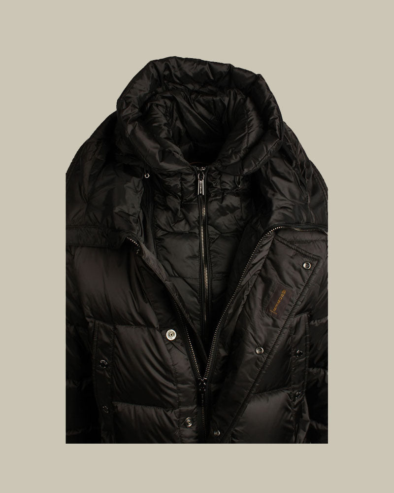 GRIMA-SH Black Parka