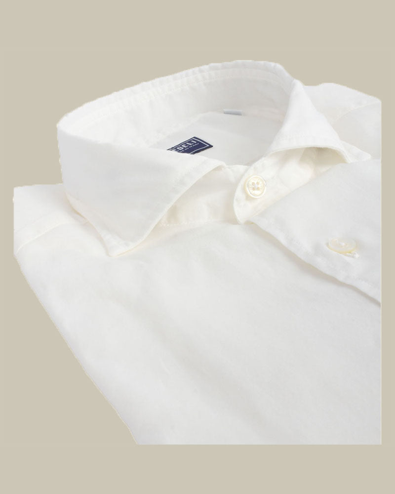 Panamino Cotton Shirt White