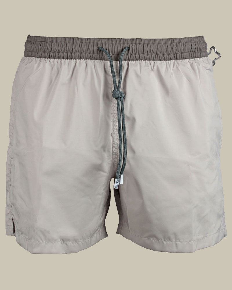 Tahiti Grey Contrasting Swim Shorts