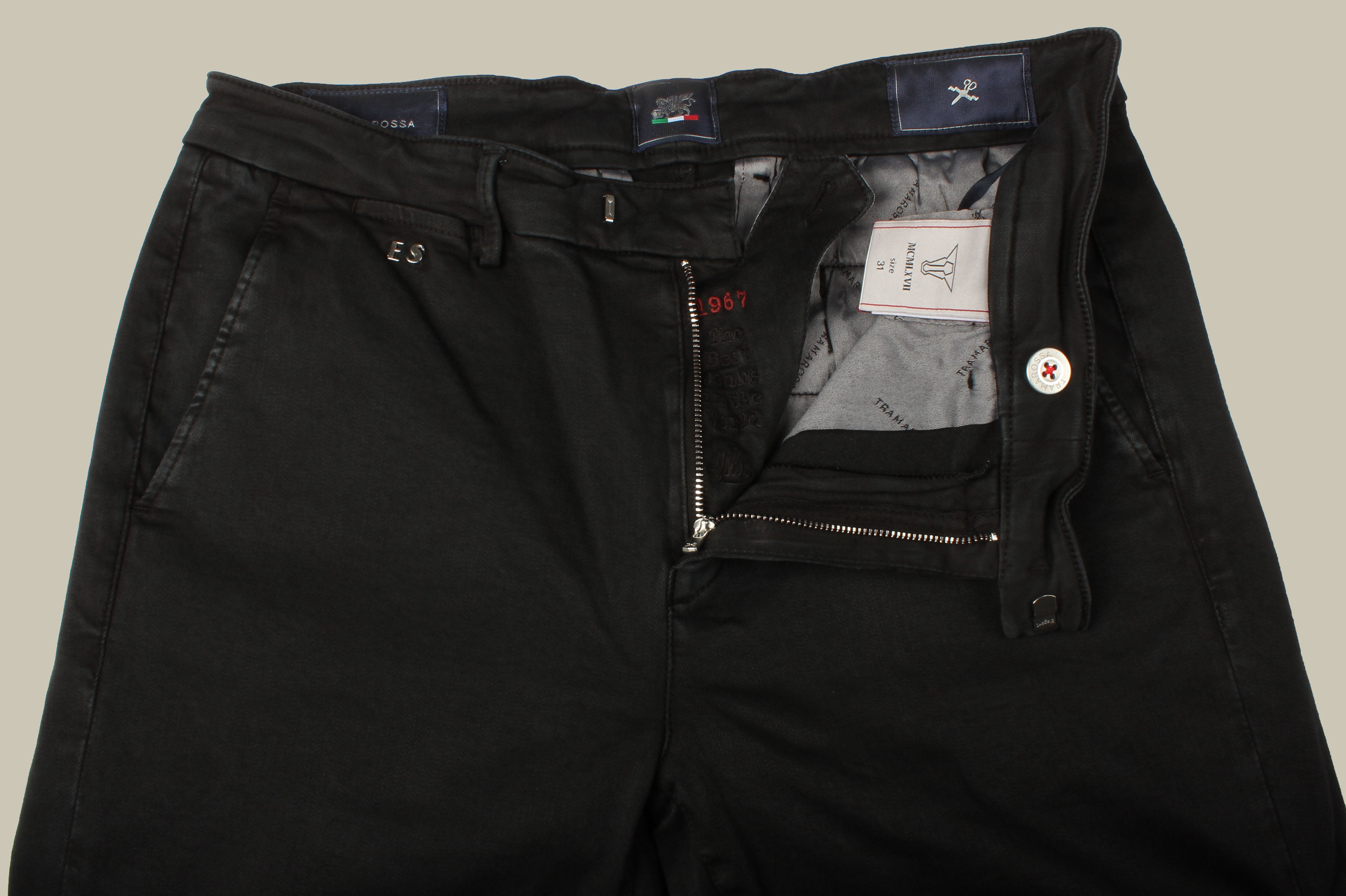 LUIS Stretch Denim Chino Black