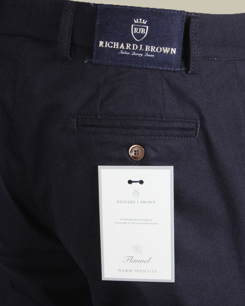 SINGAPORE Navy Flannel Trouser