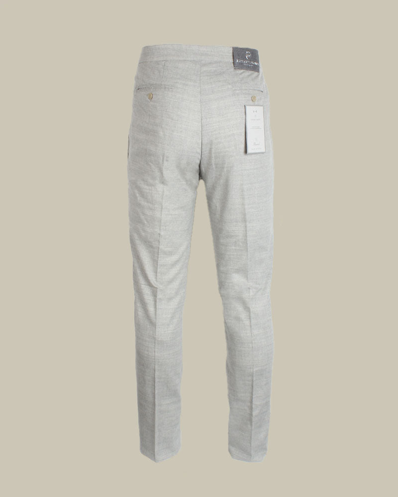 CAPRERA Light Grey Flannel Trouser