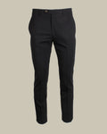 Charcoal Machine Wash Stretch Wool Trouser