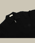 Felted Cashmere Knitted Harrington