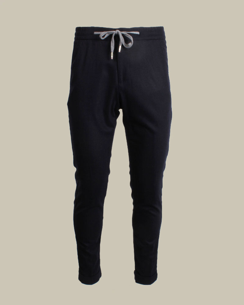 VENTIDUE Navy Hybrid Zip Overshirt Twinset