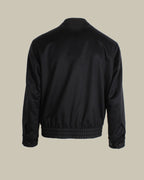 Charcoal Cashmere Shirt Jacket