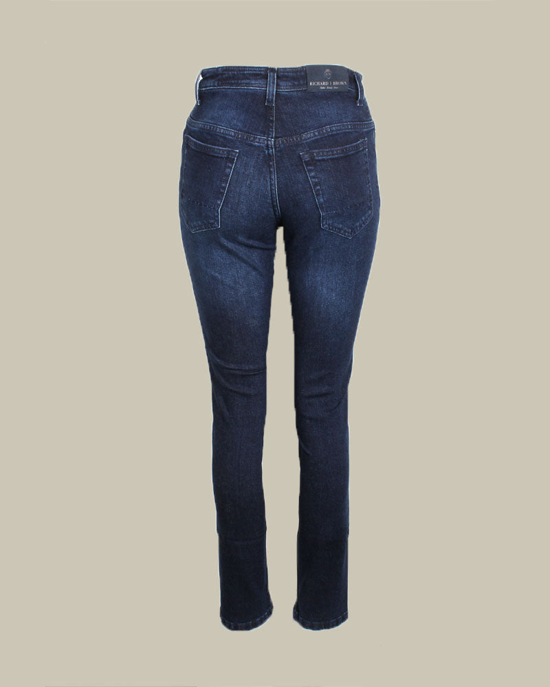 JOSEPHINE Dark Blue Slim Fit Jean