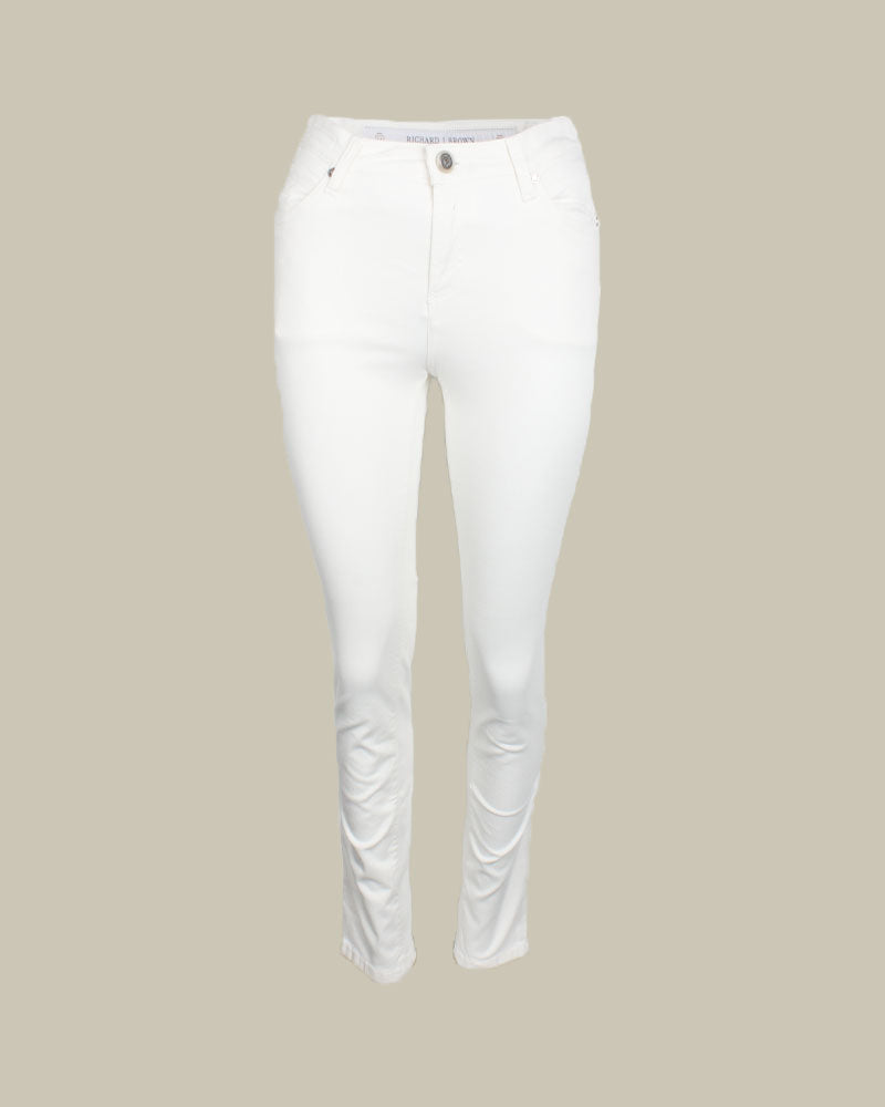 CLAUDIA White Slim Fit Jean