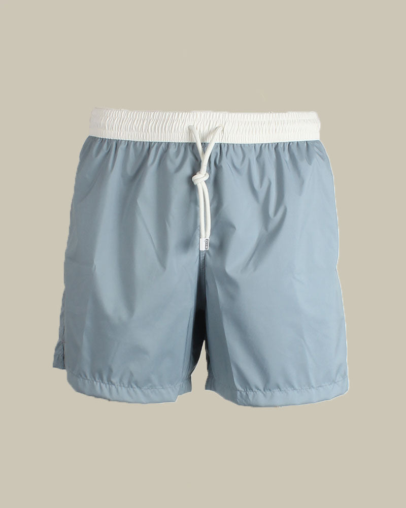 Teal & Ivory Tahiti Airstop Swim Short