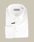 White Stretch Cotton Shirt