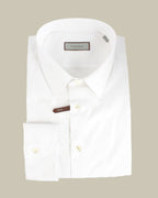 White Stretch Cotton Shirt