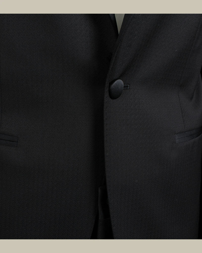 Peak Label 1 Button Tuxedo