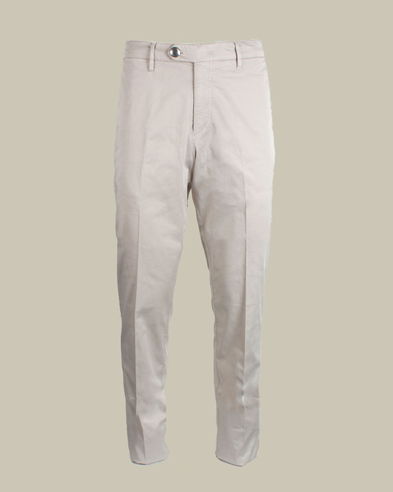 VENEZIA Beige Cotton Chino