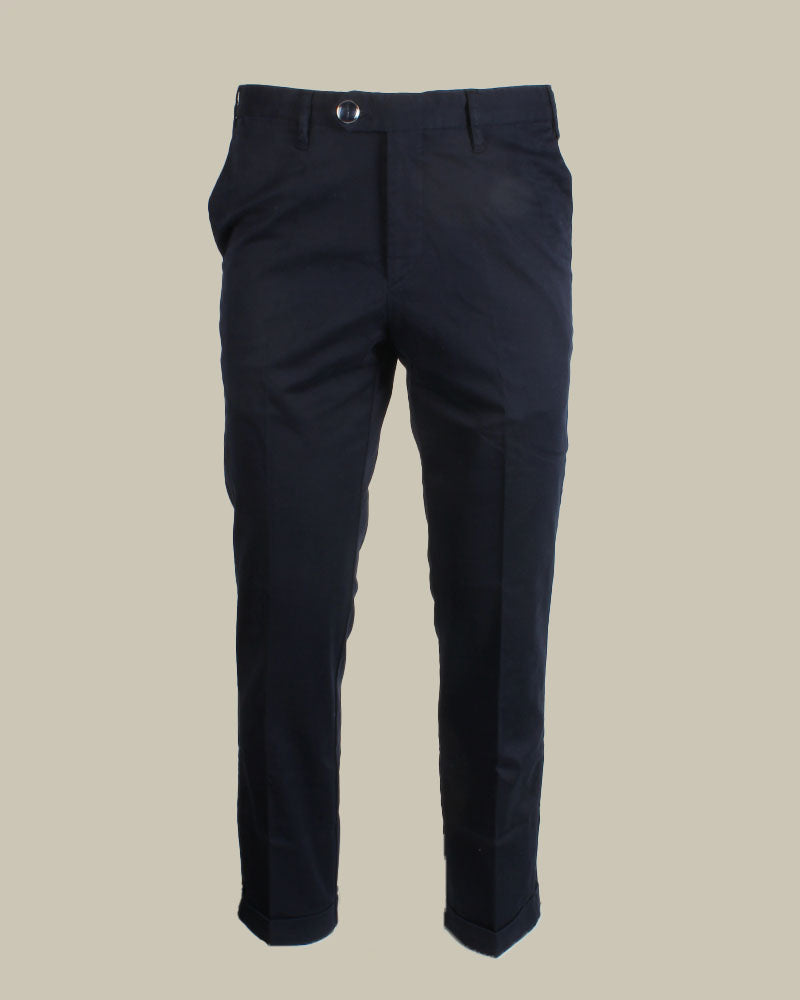 ELBA Navy Cotton Chino