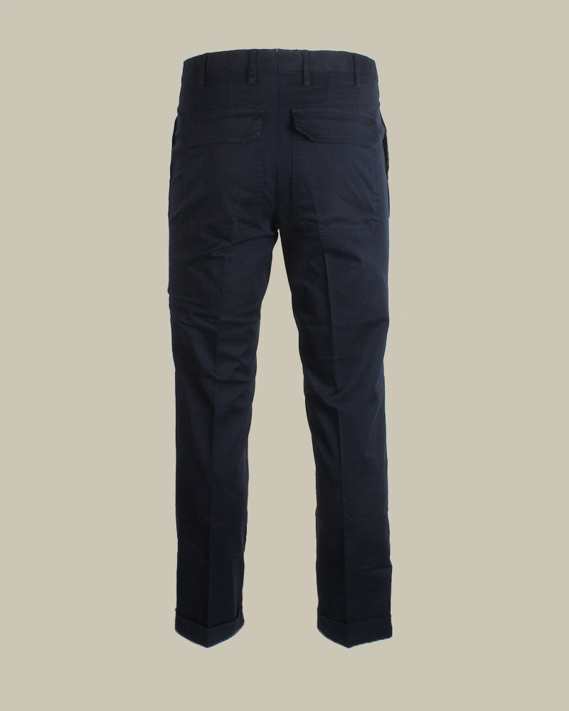 ELBA Navy Cotton Chino